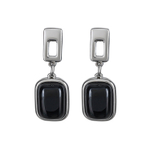 Серьги Possebon Agata Preto A0360.4 S