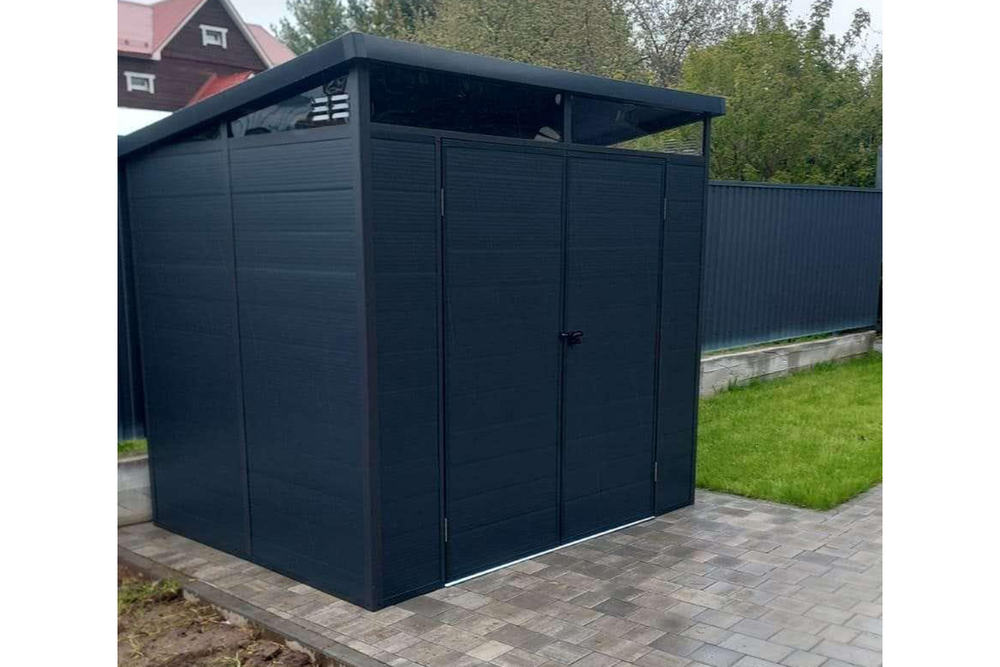 Сарай пластиковый Black Fox Artisan 3.6 м2 (1.9 x 1.91 м)