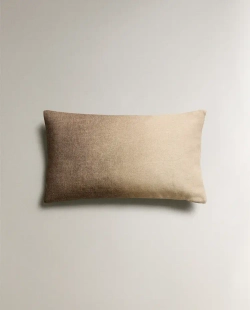 ZARA HOME НАВОЛОЧКА ДЛЯ ДЕКОРАТИВНОЙ ПОДУШКИ С ЭФФЕКТОМ ОМБРЕ, СВЕТЛО-БЕЖЕВЫЙ