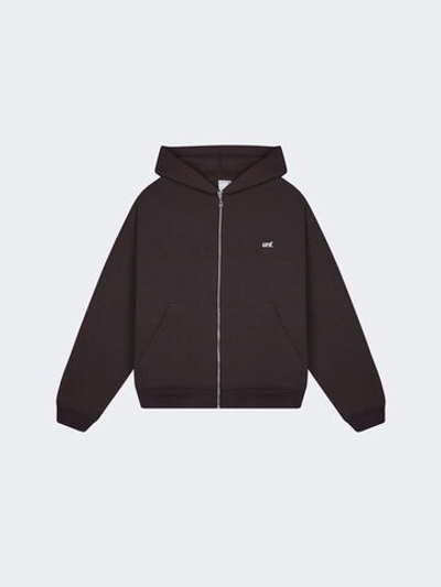 Худи UNIFORM Heavy Zip unf. коричневый