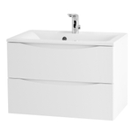 Тумба подвесная с раковиной BelBagno MARINO-750-2C-SO-BL-P