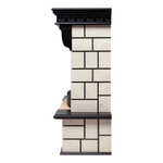 Каминокомплект Real Flame Stone 25/25,5 AO с очагом 3D Firestar 25,5