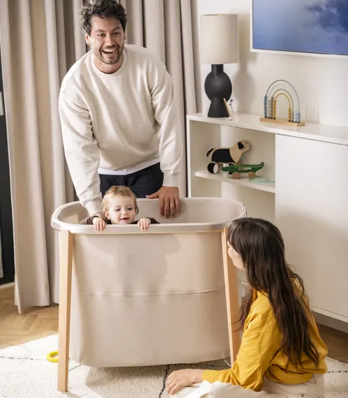 Колыбель Stokke Snoozi Бежевая