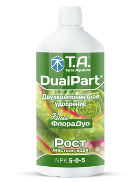 Минеральное удобрение Terra Aquatica DualPart Grow HW 1 л (для жесткой воды)