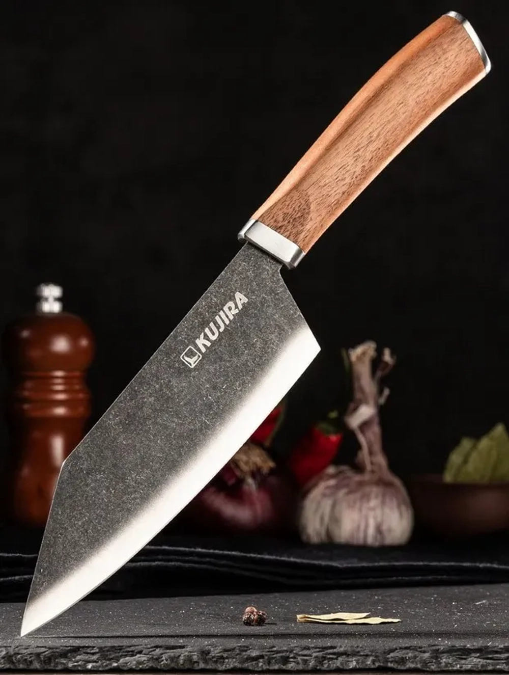 Нож кухонный Kujira Viking series Sineus, 16 см, сталь 5Cr15MoV