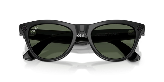 Умные очки Ray-Ban Meta Skyler Gen 2 (RW4014) Shiny Black/G-15 Green S52 T150