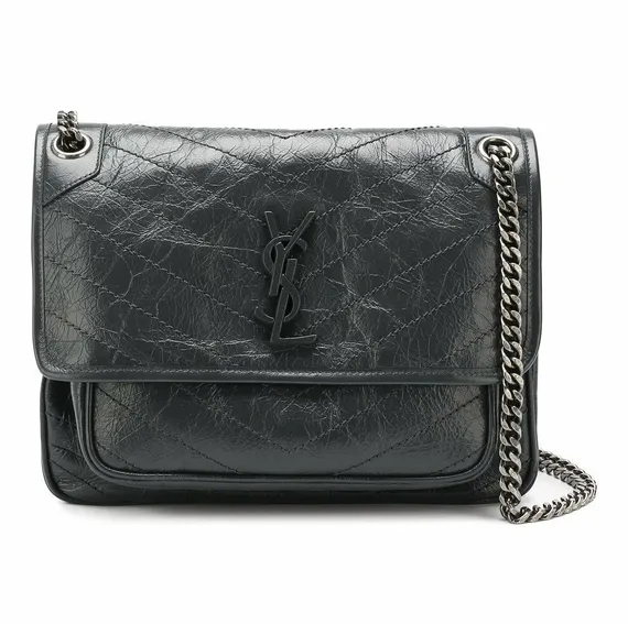 Сумка Saint Laurent Niki Medium темно-серый