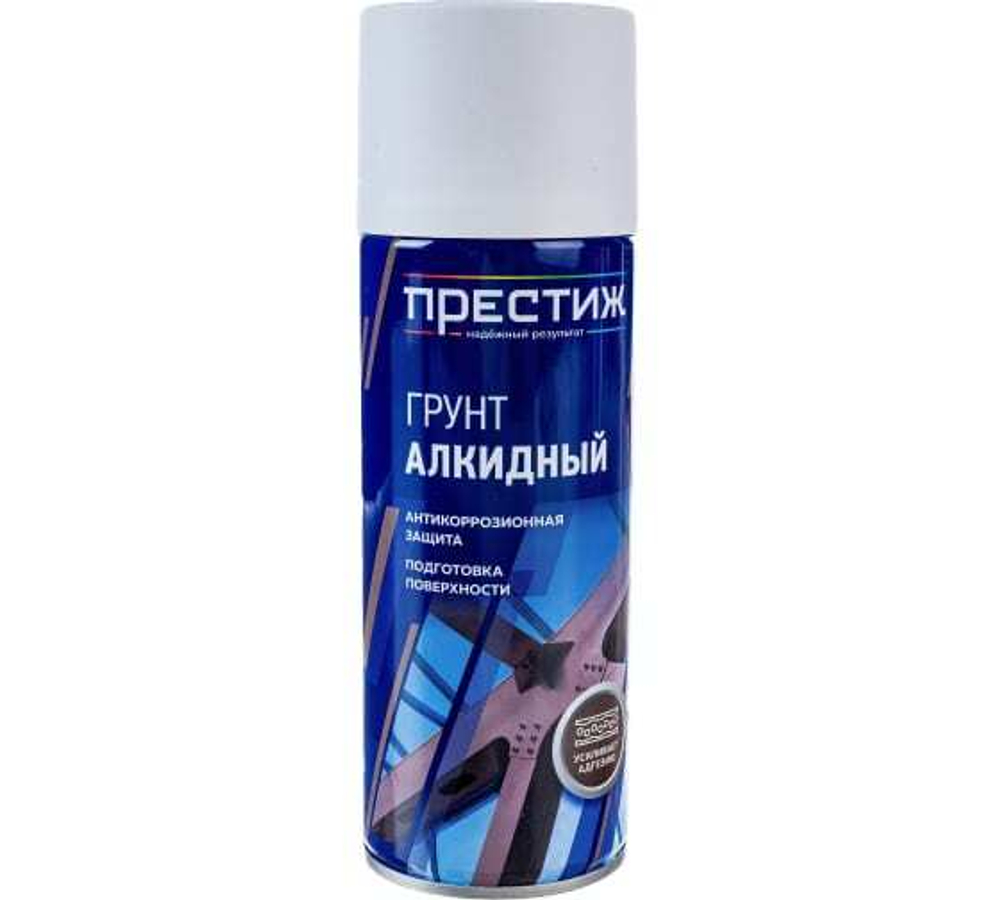 Аэрозоль Грунт Алкидный Белый Престиж 425мл.