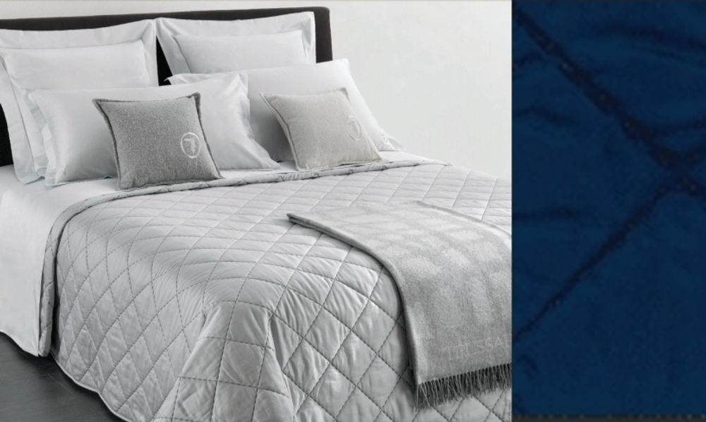 Покрывало 260х270 Trussardi Seam Line Notte