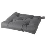Подушка на стул IKEA MALINDA (МАЛИНДА), Серый, 40 / 35х38х7 см