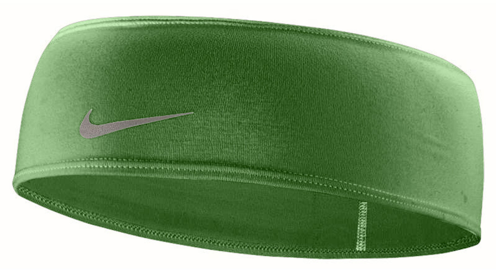 Повязка на голову Nike Dri-Fit Swoosh Headband 2.0 - vapor green/silver