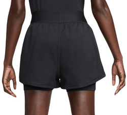 Женские Шорты теннисные Nike Court Dri Fit Advantage Short - black/white