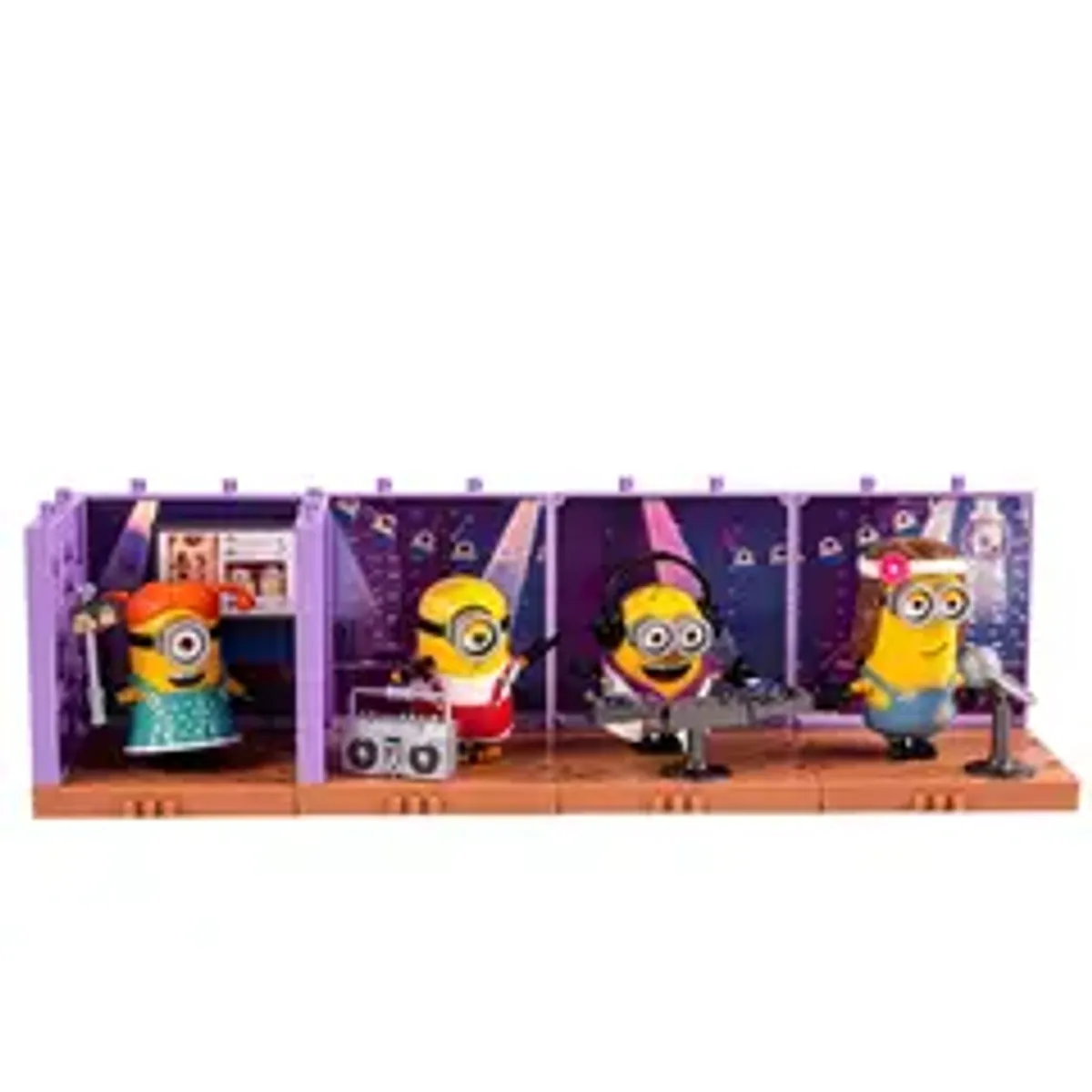 Сборная фигурка Blokees Minions Celebration Party: Streamer Carl (05)