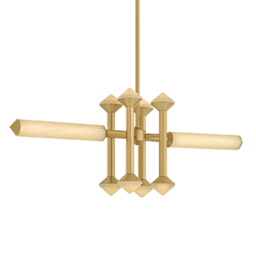 Corbett Hydra Linear, 121 cm, Vintage Brass