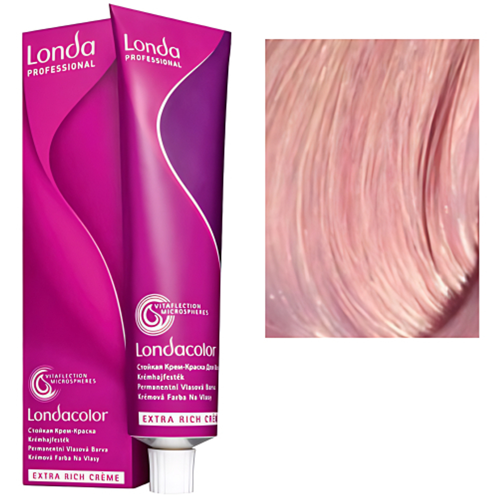 Londa Professional Стойкая крем-краска дл волос, 10/65 яркий-блонд фиолетово-красный, 60 мл