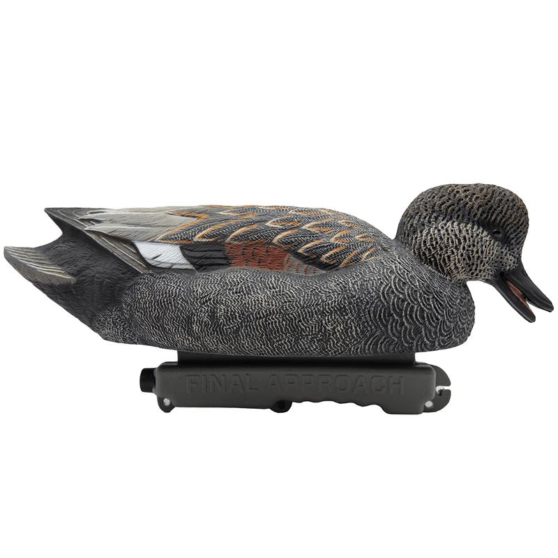 Серая утка "LIVE GADWALL FLOATERS" (3 отдыхающих+3 кормящихся) FA-212600