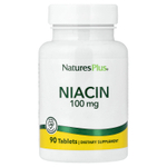 NaturesPlus, ниацин, 100 мг, 90 таблеток