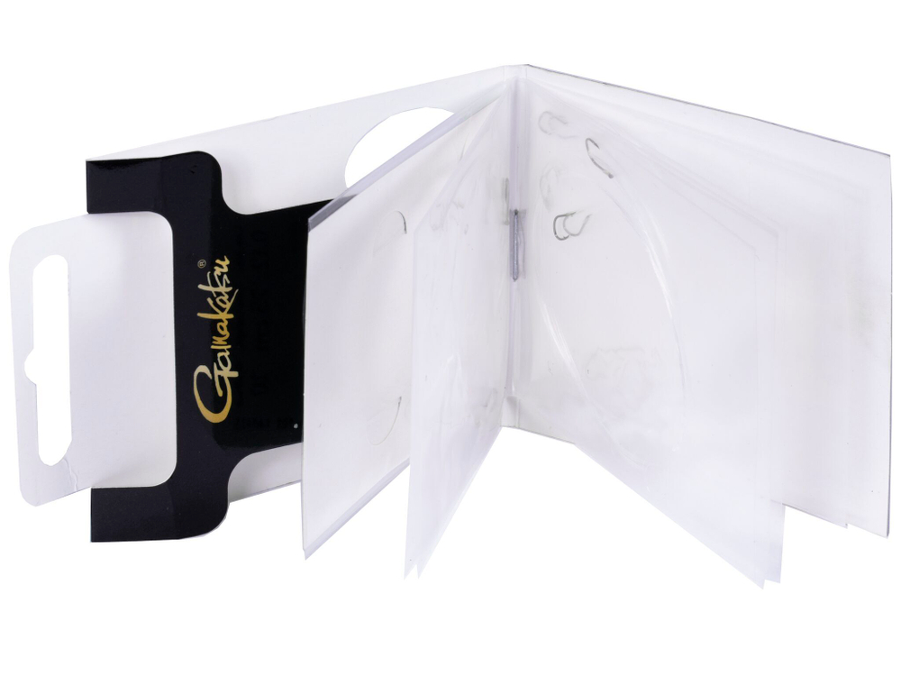 Крючки с поводком Gamakatsu BOOKLET FEEDER G1-101 разм. 14-0.14мм 75см 10шт.