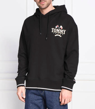 Худи skater prep back Tommy Jeans - черный(DM0DM15023)