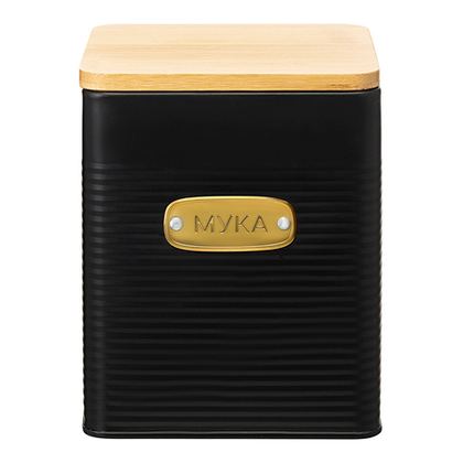 Банка для хранения муки 3.2л Smart Solutions Irmel графит