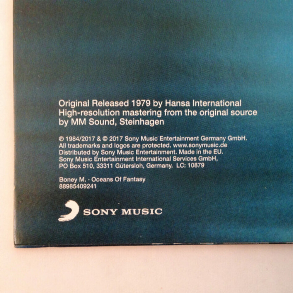 Boney M. / Oceans Of Fantasy (LP)