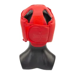Шлем боксерский SOLTAS, открытый, красный, DX TOP SOFT MATT