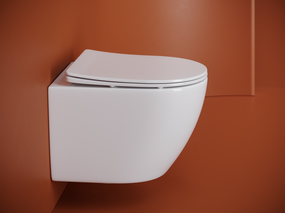 Подвесной унитаз Ceramicanova Уно (Uno) смыв Торнадо 490x360x360 белый