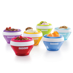 Мороженица ice cream maker красная