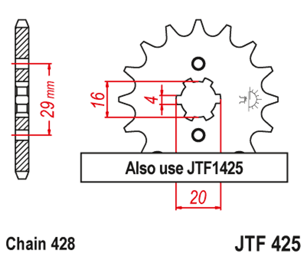 Звезда JTF425.13