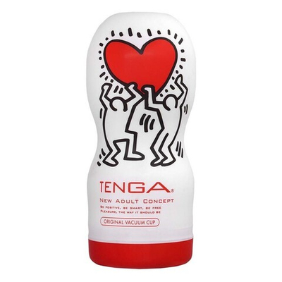 Мастурбатор TENGA & Keith Haring Deep Throat (глубокая глотка)