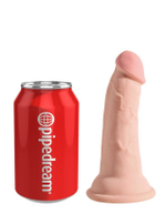 Телесный фаллоимитатор на присоске 5  Triple Density Cock - 15,24 см.