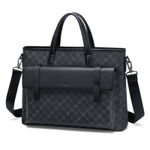 GOLF PVC Briefcase Large Men"s Gray