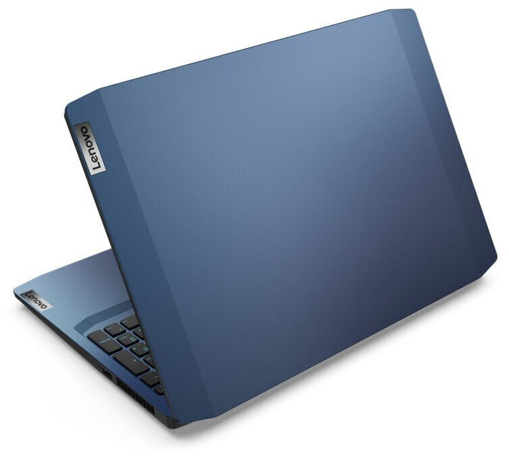 Ноутбук Lenovo Ideapad Gaming 3-15ARH05. CPU: AMD Ryzen 7 4800H 2.90 ГГц, RAM: 16 ГБ, SSD: 512 ГБ, GPU: GeForce GTX 1650 Ti 4 ГБ, OS: Free DOS, Состояние: A1