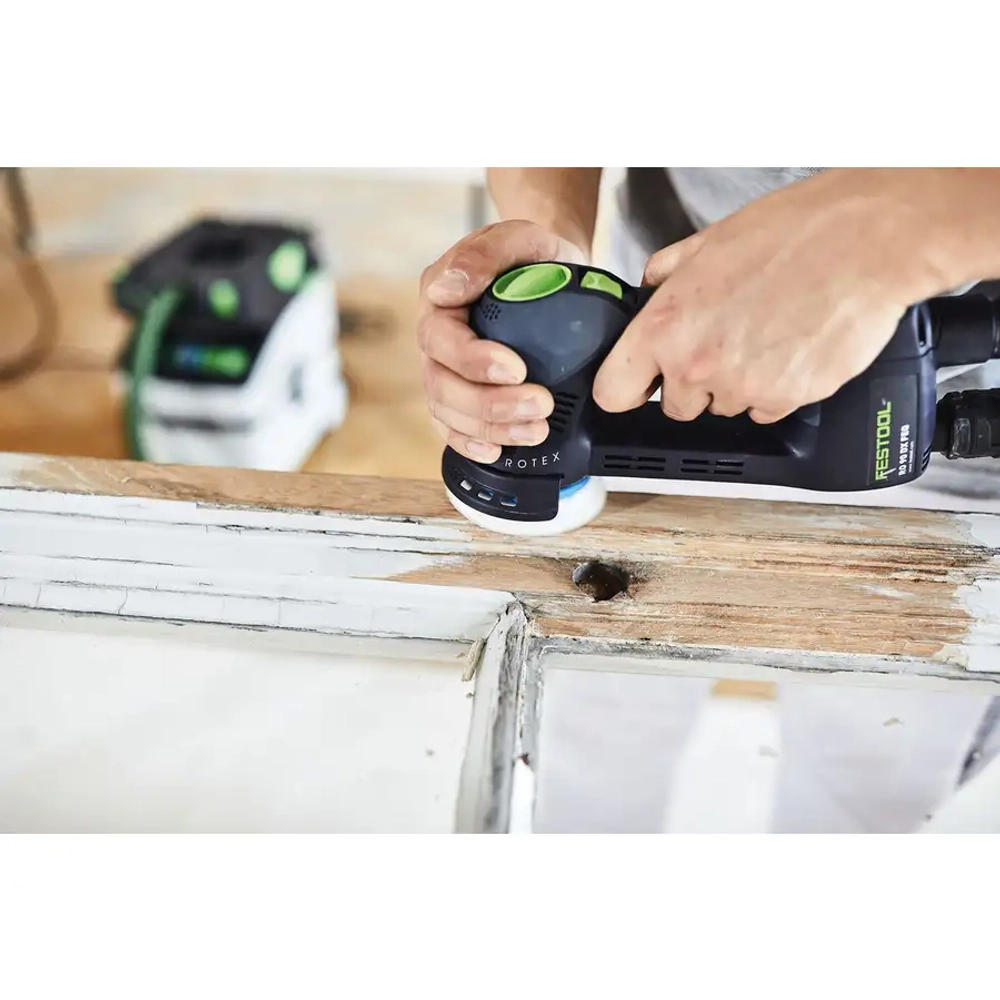 Эксцентриковая шлифовальная машинка с редуктором ROTEX RO 90 DX FEQ-Plus FESTOOL 576259