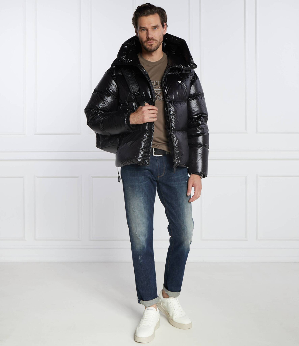 Пуховая куртка GIACCA PIUMINO Emporio Armani - черный(6R1B97 1NKZZ)