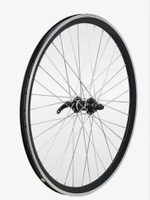 Колесо 26"переднее.ал.дв.фрез.обод,ал.втулка черн.32Н Disk ПП+эксц.