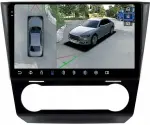 Магнитола для Subaru Levorg 1 VM 2017-2020 (без штатного 360) - FarCar BX9-360-9645F3A монитор 9.5" 2K QLED на Android 13, Быстрая, CarPlay, 4G SIM-слот, 4 камеры в комплекте