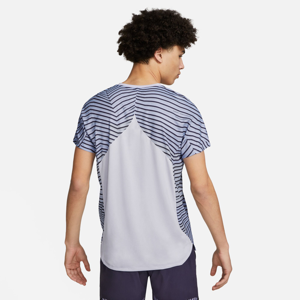 Мужское теннисное поло Nike Dri-Fit Court Slam RG T-Shirt Men - Lilac, Violet