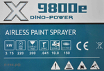 Гидропоршневой аппарат безвоздушного распыления Dino-Power DP-9800 E