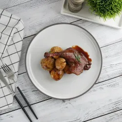 Тарелка d 27 см Evolution Blanc P.L. Proff Cuisine [1]