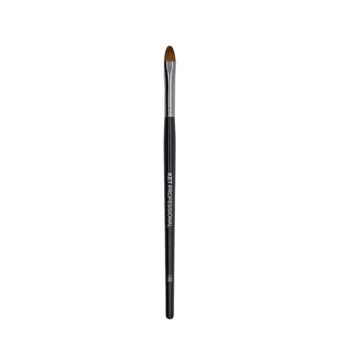 Ket professional 19s макияжная кисть. Язычковая. Для любых текстур и помады