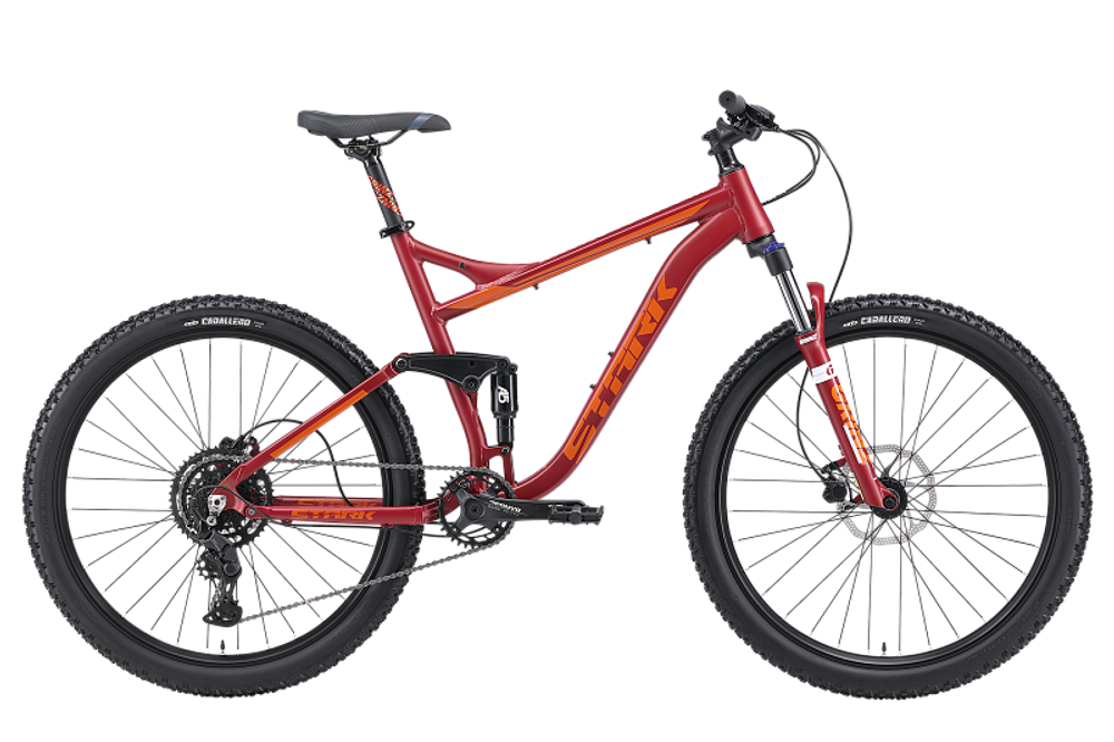 Велосипед Stark'24 Tactic FS 27.4 HD