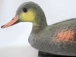 Чучело утка серая утка пластик