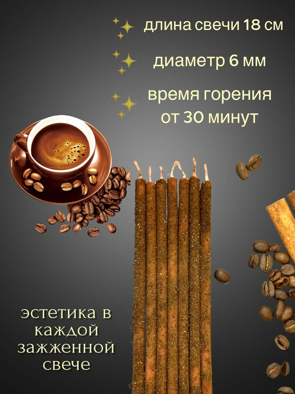 Набор свечей Денежное утро