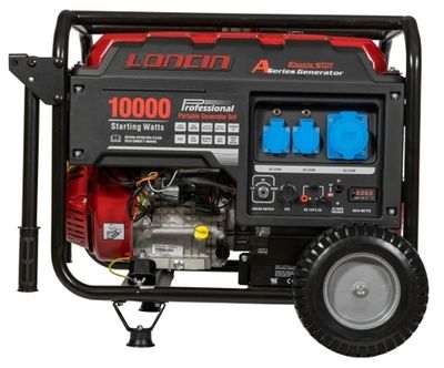 Генератор бензиновый Loncin LC10000D-AS - [8 кВт / 220V] однофазный