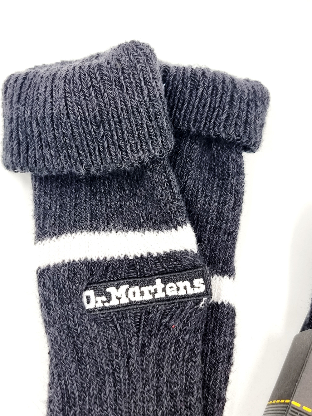 DR. MARTENS Носки MARL длинные черные, S/M (36/41), 1 пара (Из Финляндии)