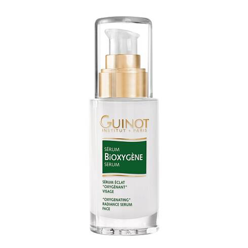 Serum Bioxygene Авангардный детоксицирующий серум с легкой текстурой и свежим ароматом предназначен для ухода за тусклой кожей с тенденцией к пастозности.