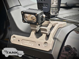 Кронштейн доп.света LANDACE (ПРАВЫЙ, серебристый) для TANK 300