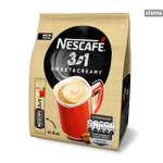 Кофе растворимый NESCAFE 3в1 CREAMY LATTE в стиках (10 шт. х 15 г) 150 г (из Эстонии)