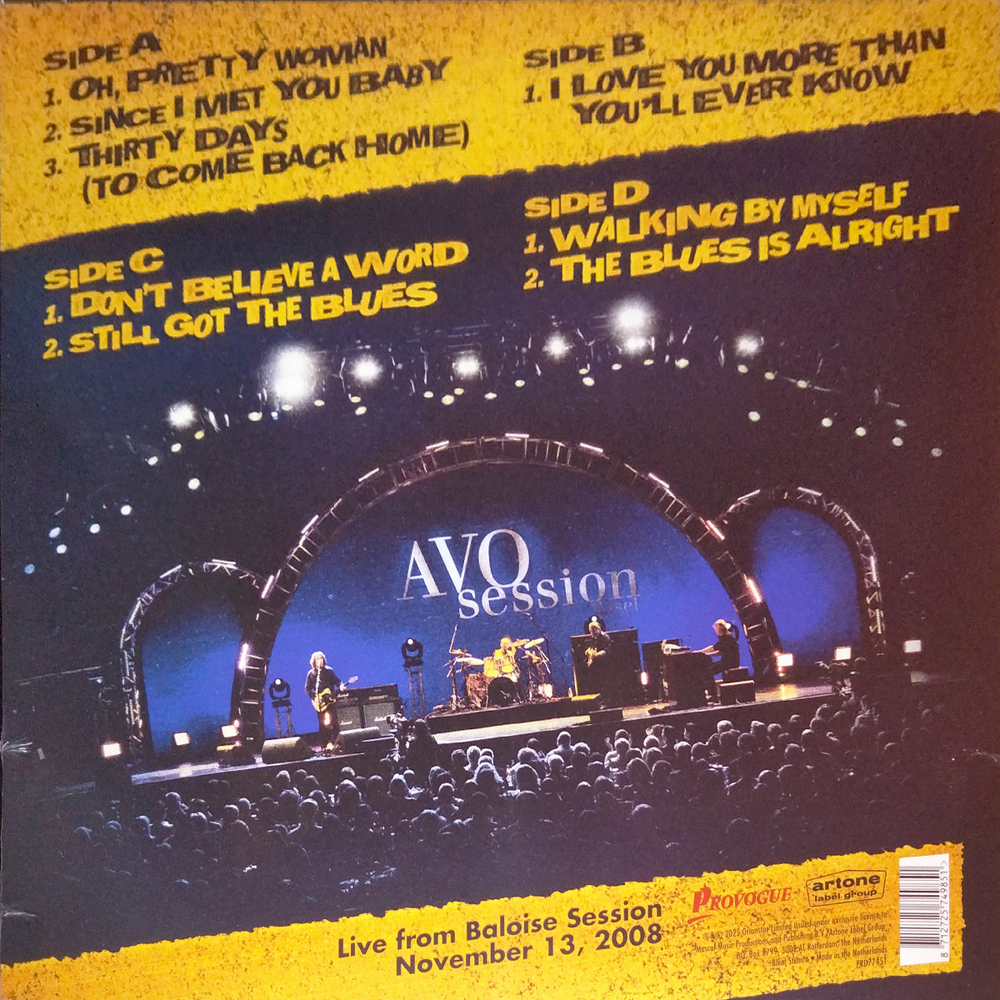 Gary Moore / Live: From Baloise Session (Limited Edition)(Coloured Vinyl)(2LP)